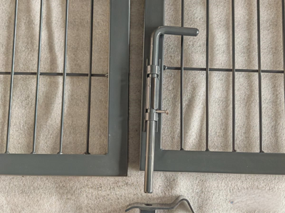 Ajoportti FXA 100x400cm harmaa