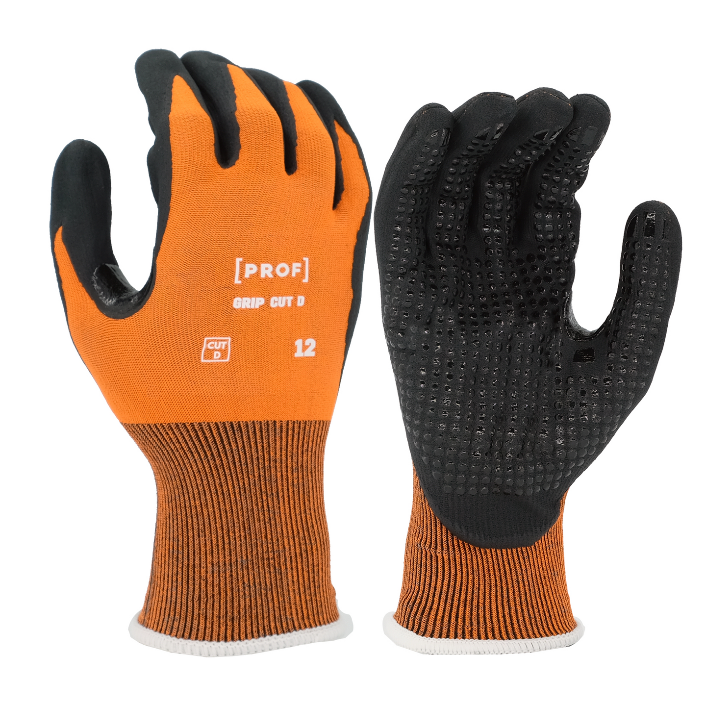 Viiltosuojakäsineet PROF Grip cut lk D