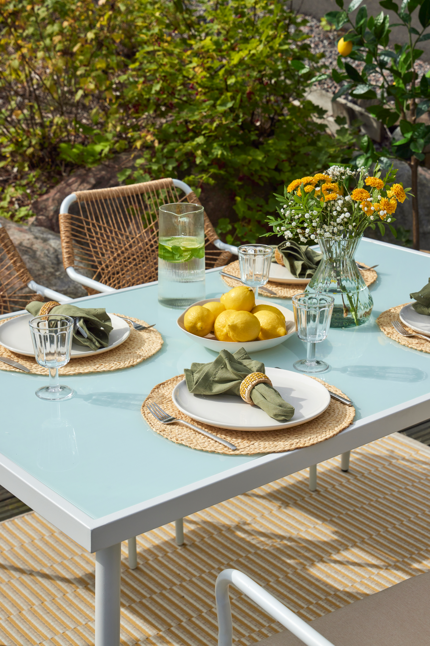 MATBORD CELLO TOSCANA 150X90X75CM