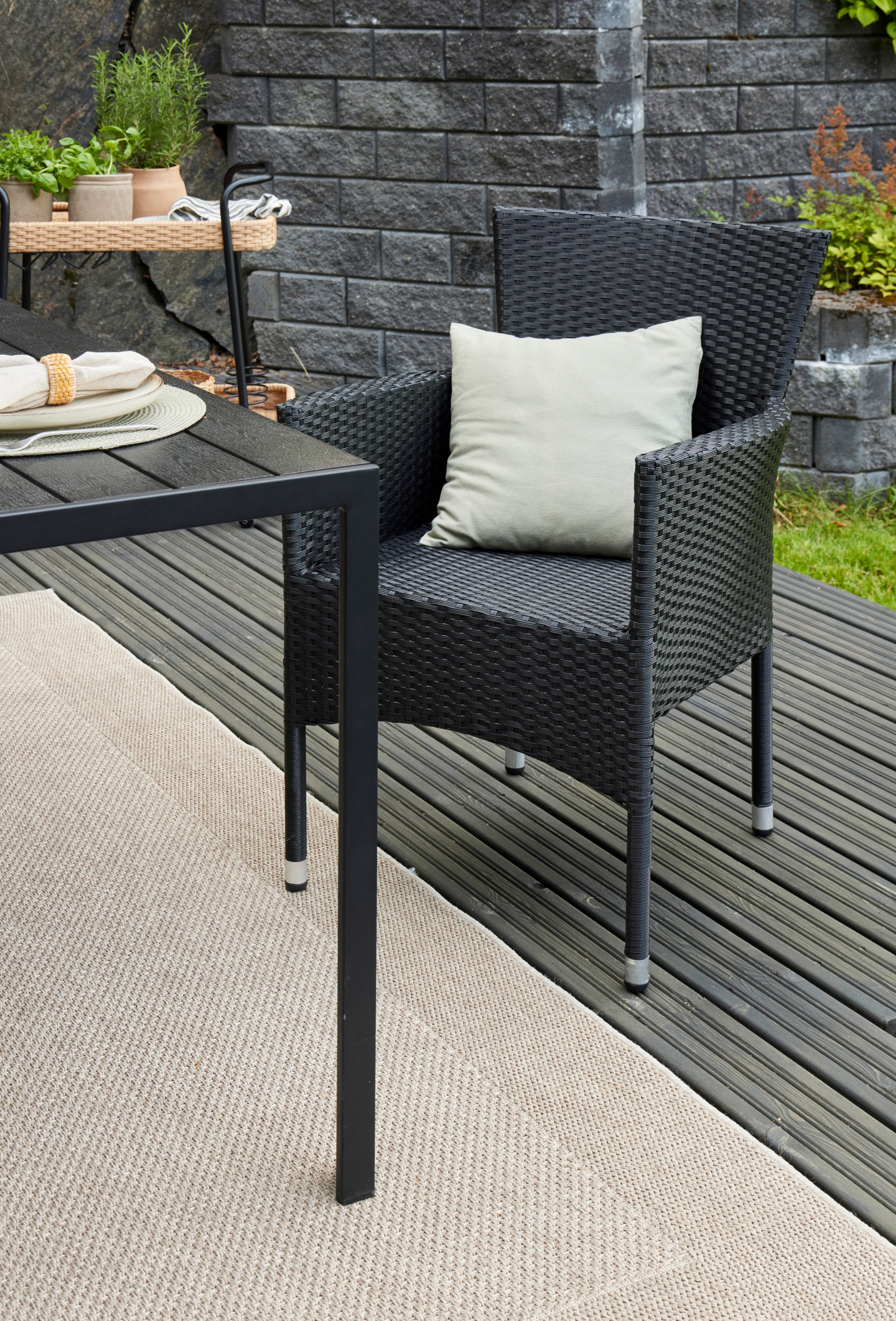 STOL CELLO PARMA SVART