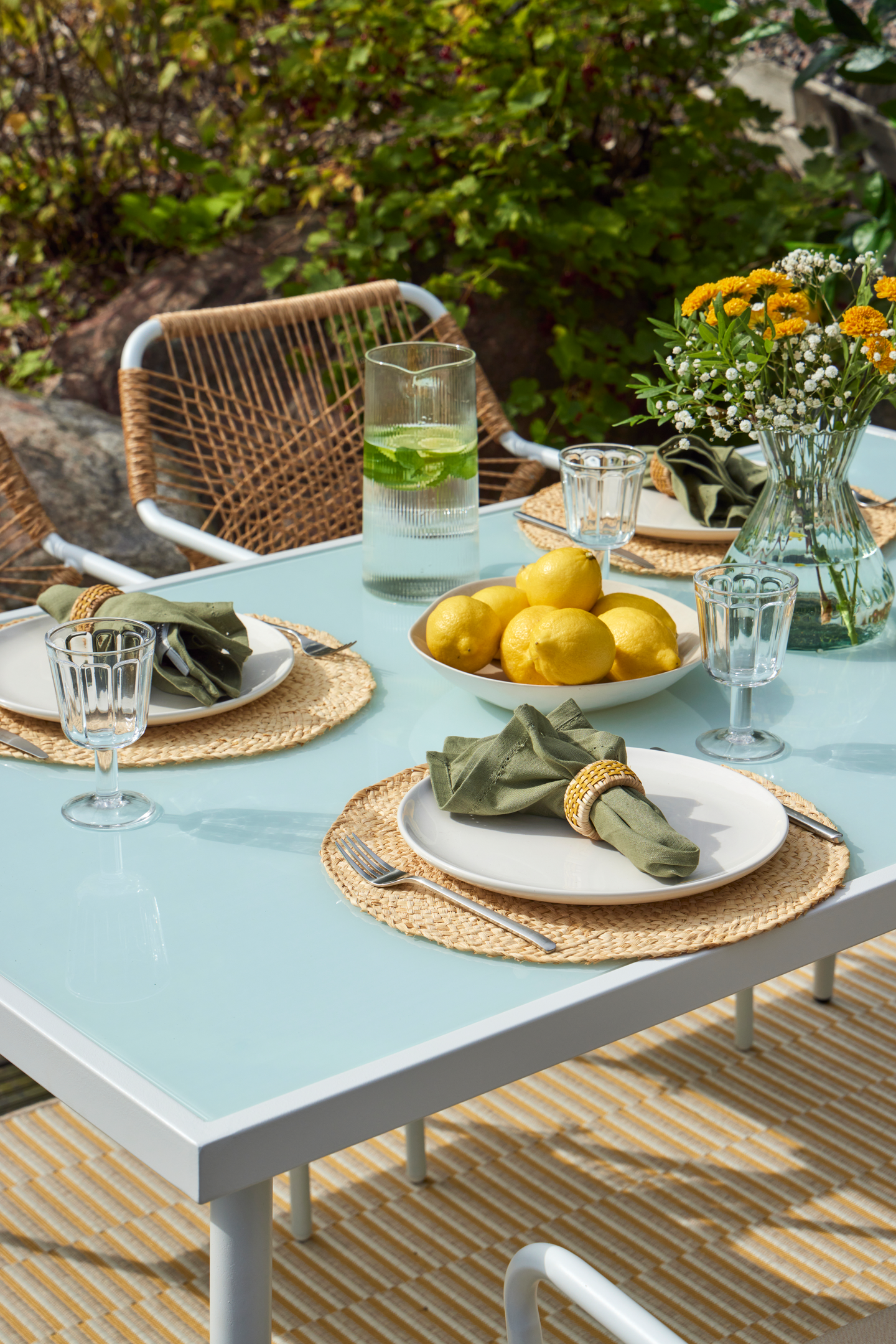 MATBORD CELLO TOSCANA 150X90X75CM