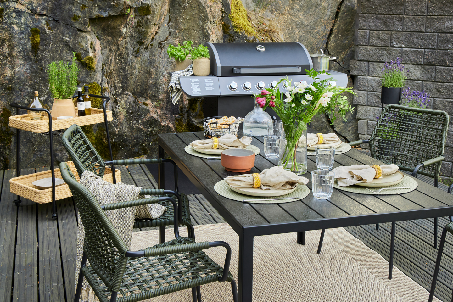 Pöytä Cello Isla 150x90x74cm