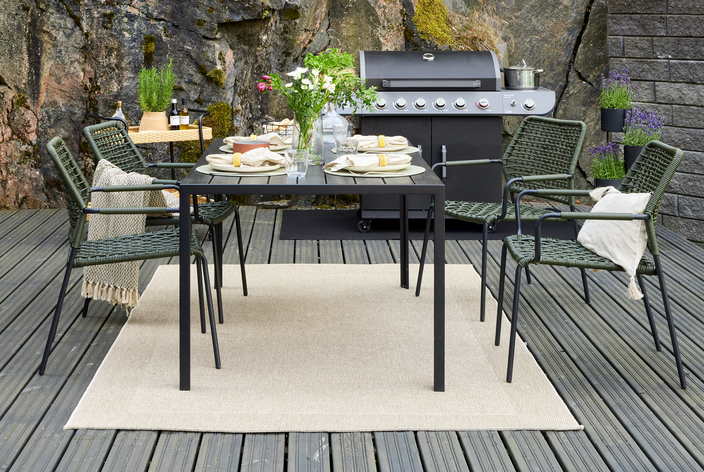 STOL CELLO SIENA GRÖN