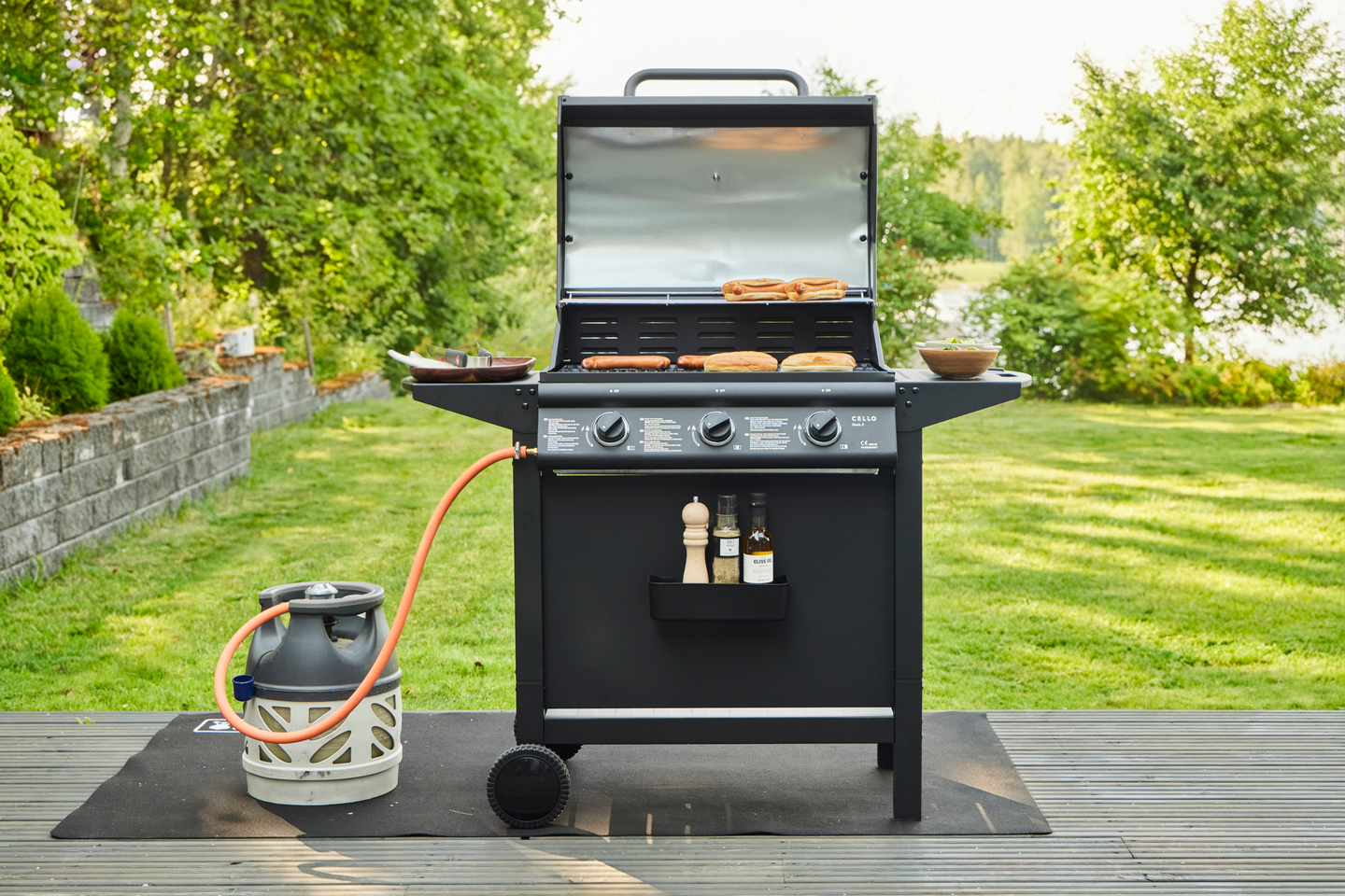 Kaasugrilli Cello Gesto 3