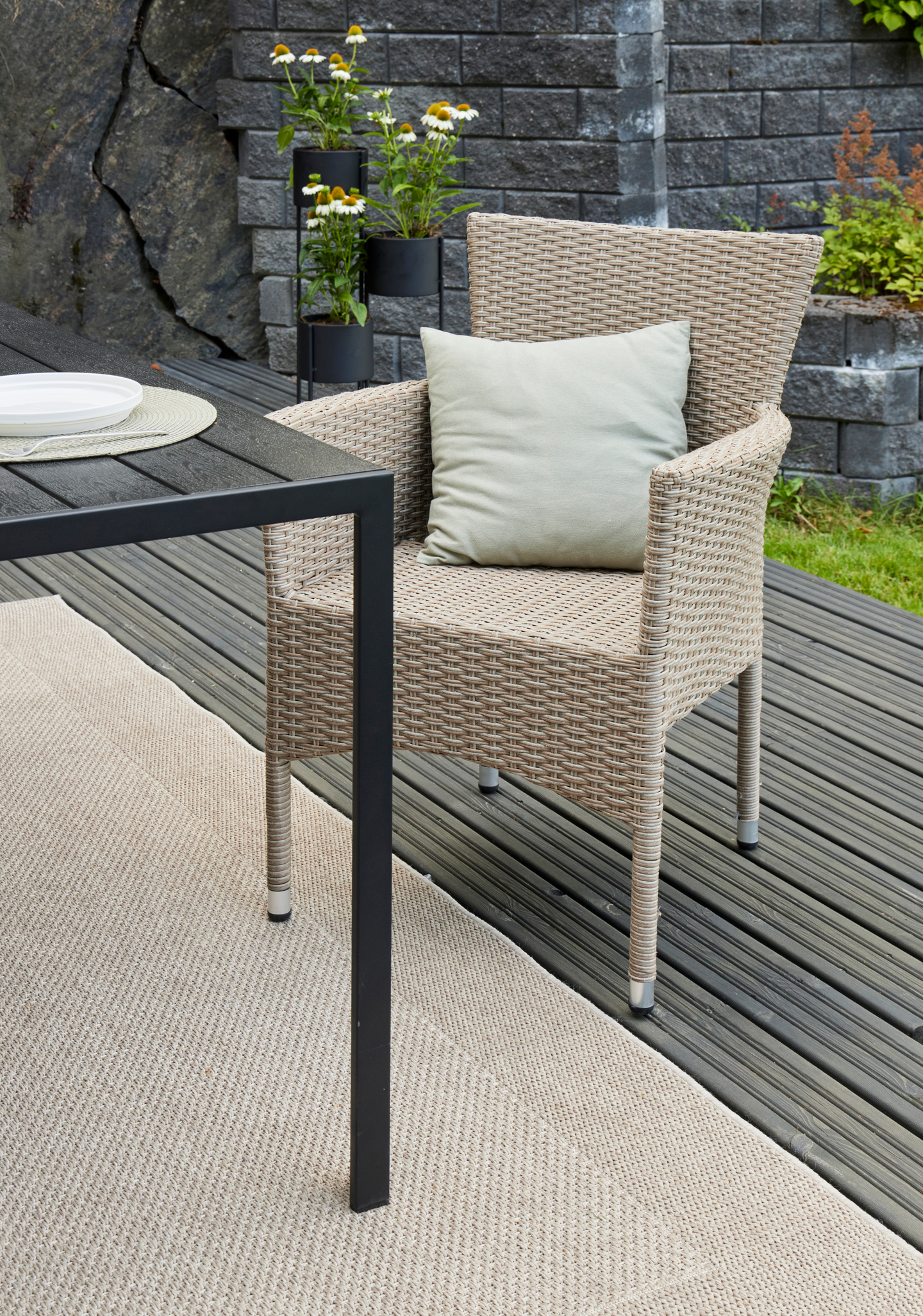 STOL CELLO PARMA GRÅ