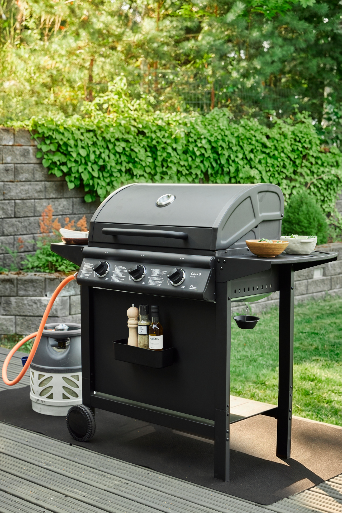 Kaasugrilli Cello Gesto 3