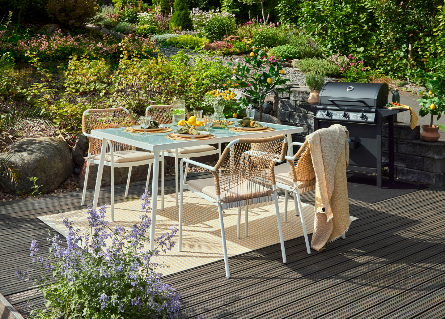 MATBORD CELLO TOSCANA 150X90X75CM