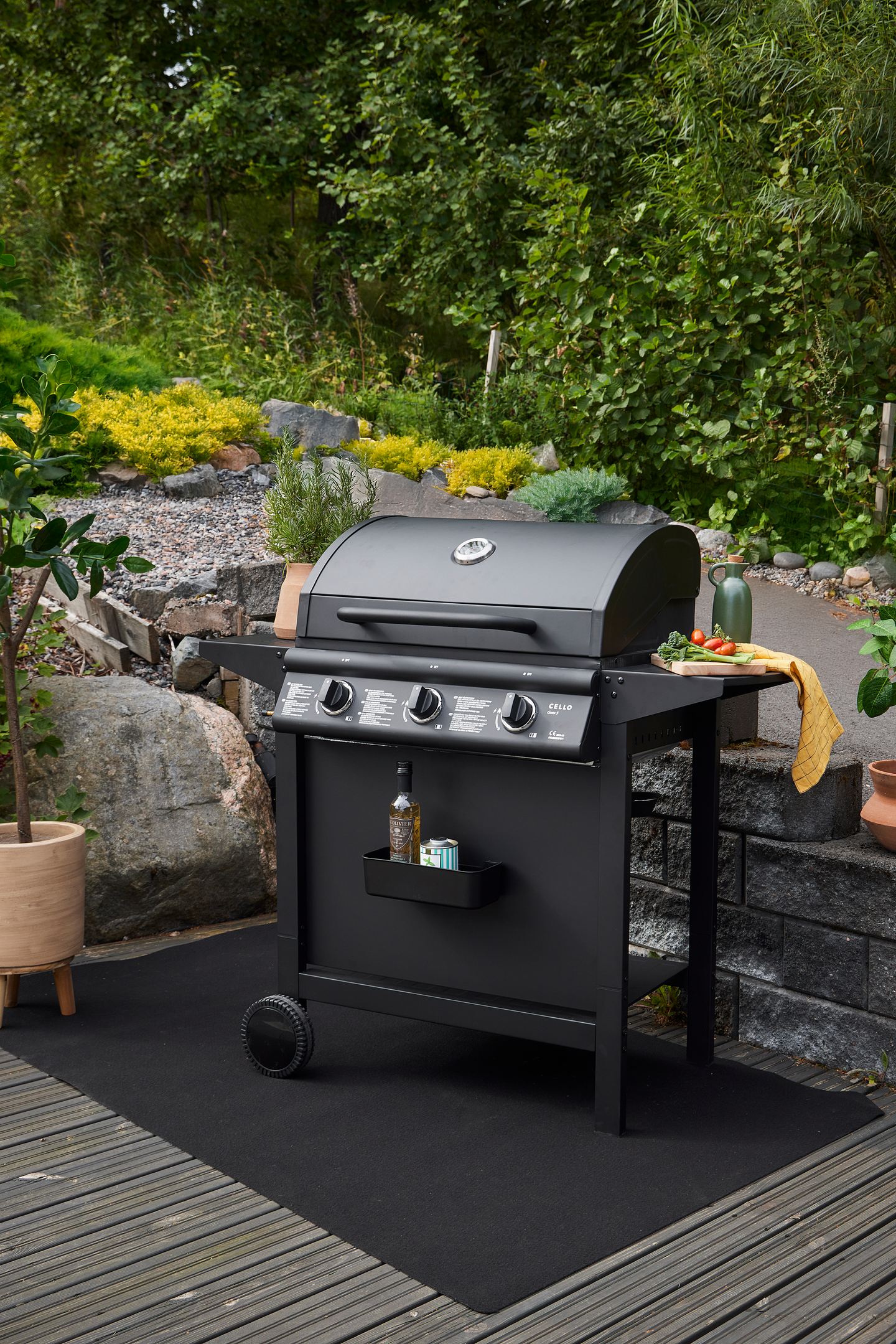 Kaasugrilli Cello Gesto 3