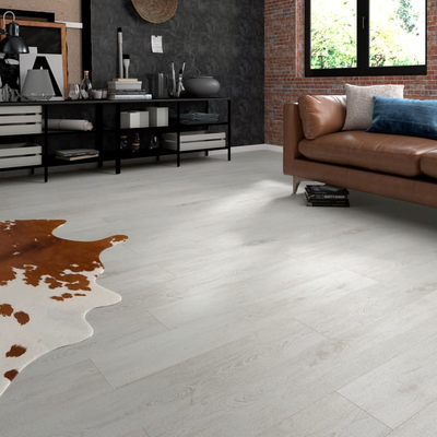 Laminaatti Egger 8/33 Oak Varnished White H1006