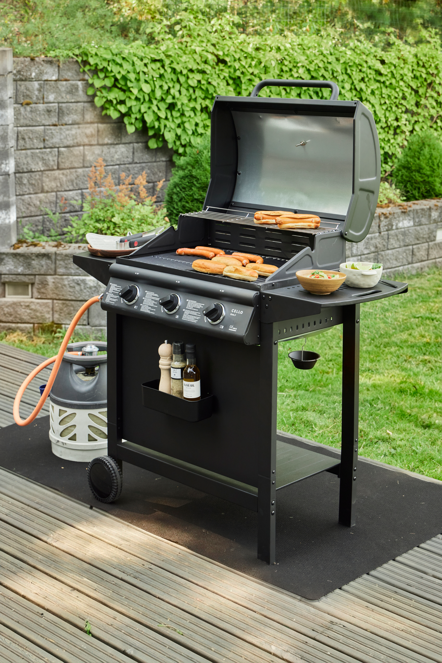 Kaasugrilli Cello Gesto 3