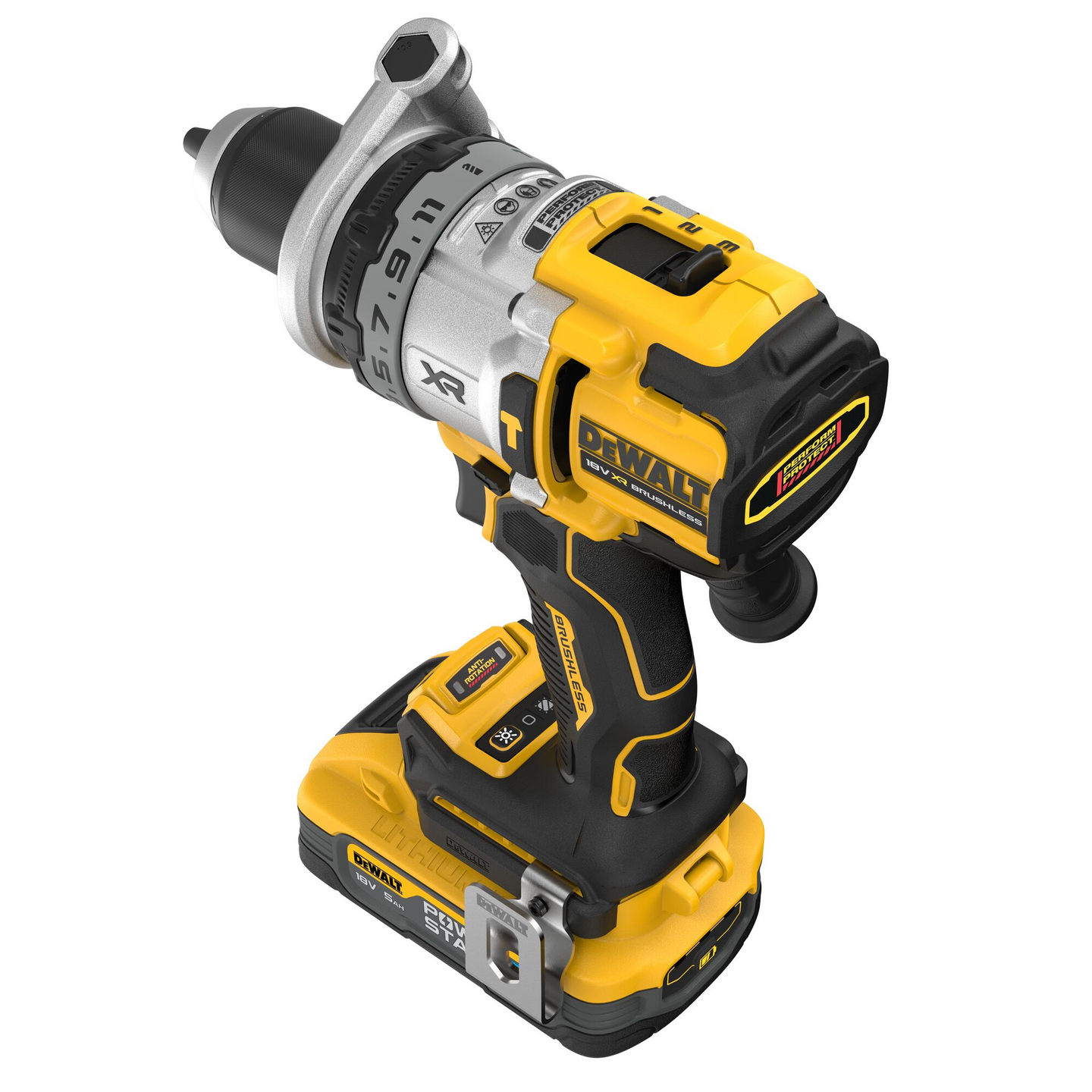 Akkuiskuporakone Dewalt DCD1007H2T 2X5,0Ah