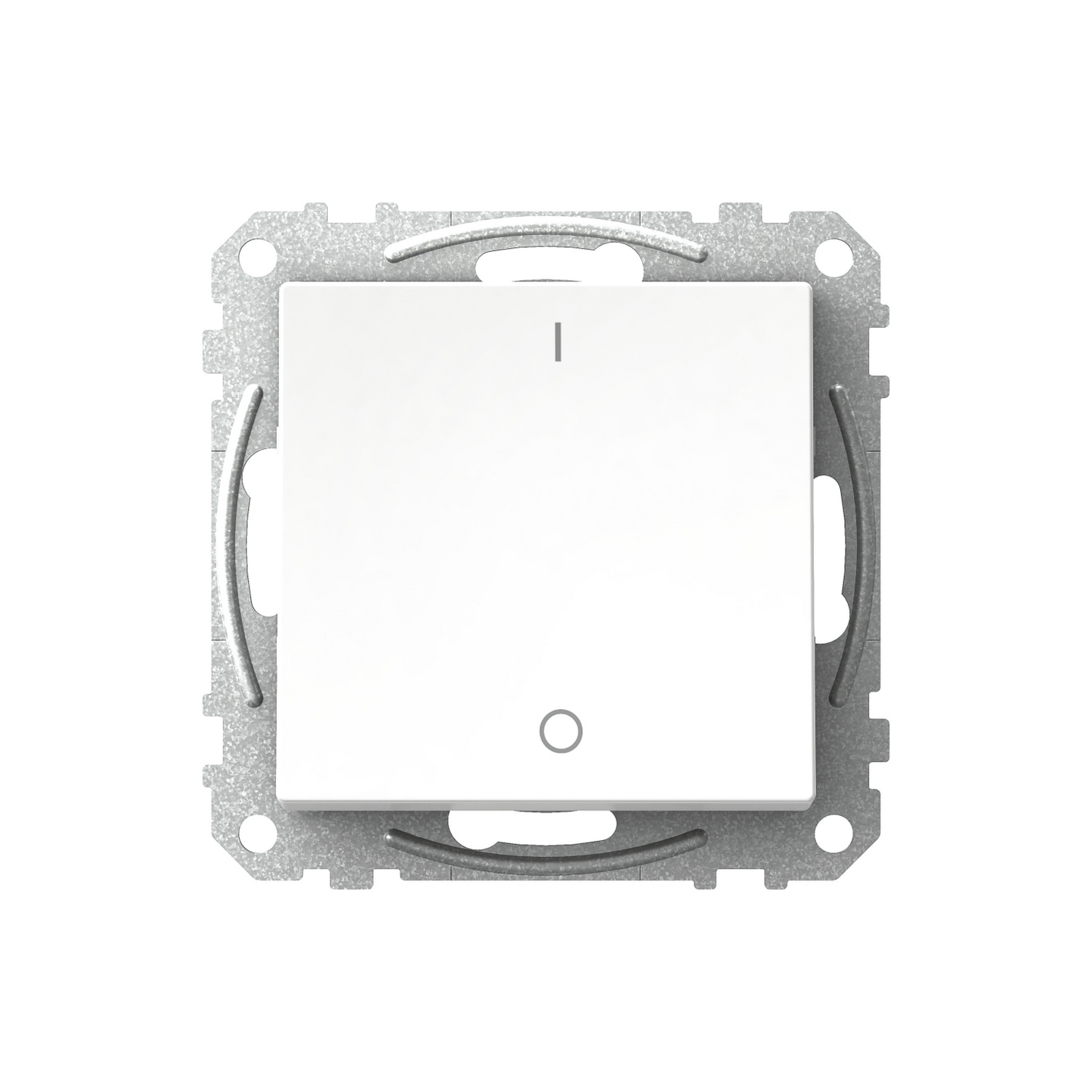 Kytkin Exxact 2/16A/IP21 0X ukj valkoinen