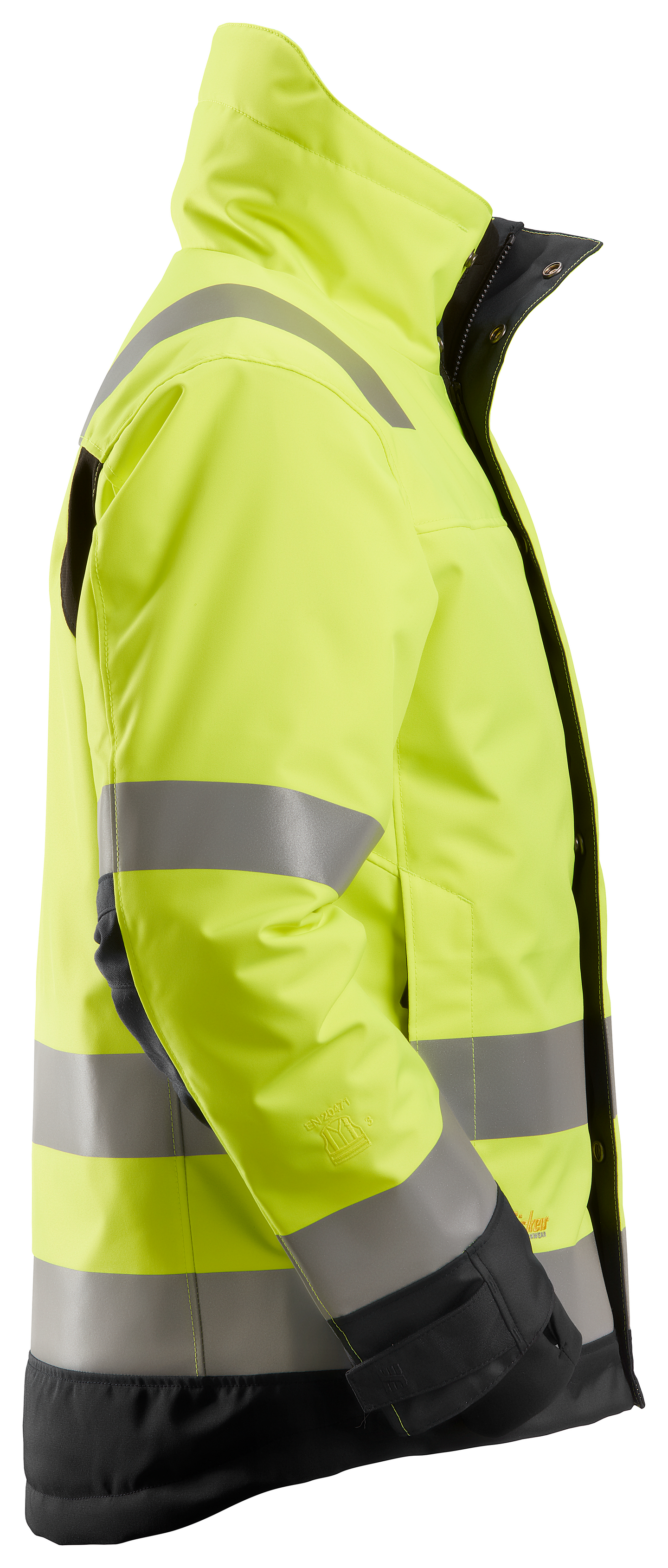 Huomiotyötakki Snickers 1130-6604 Hi-Vis keltainen lk 3