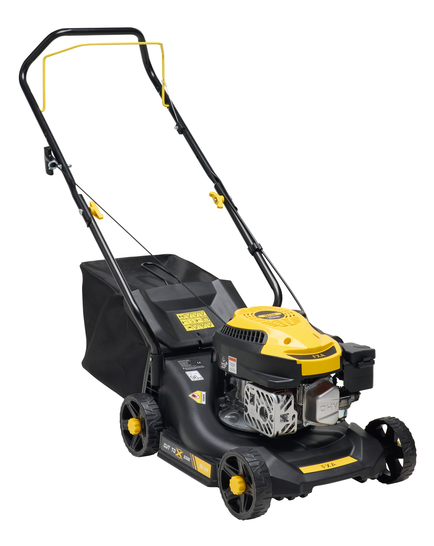 Ruohonleikkuri FXA RMP39Q 39cm 127cm³ keräävä ja bioleikkaava