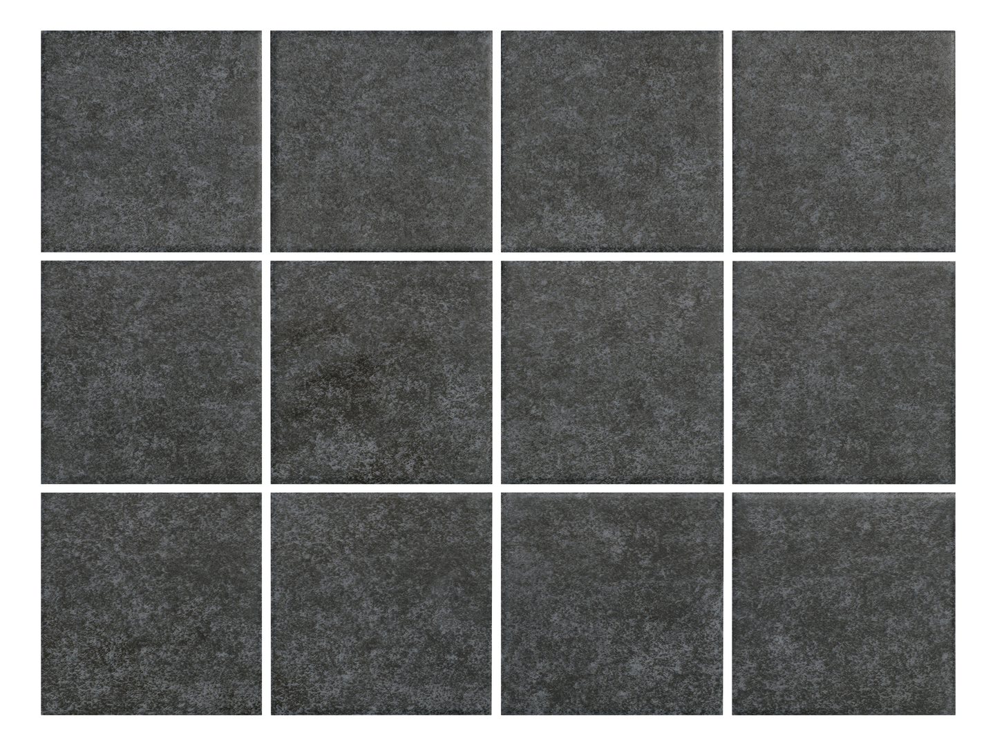 Lattialaatta Cello Reflex 9,7x9,7 antrasiitti R10B 1,44m²