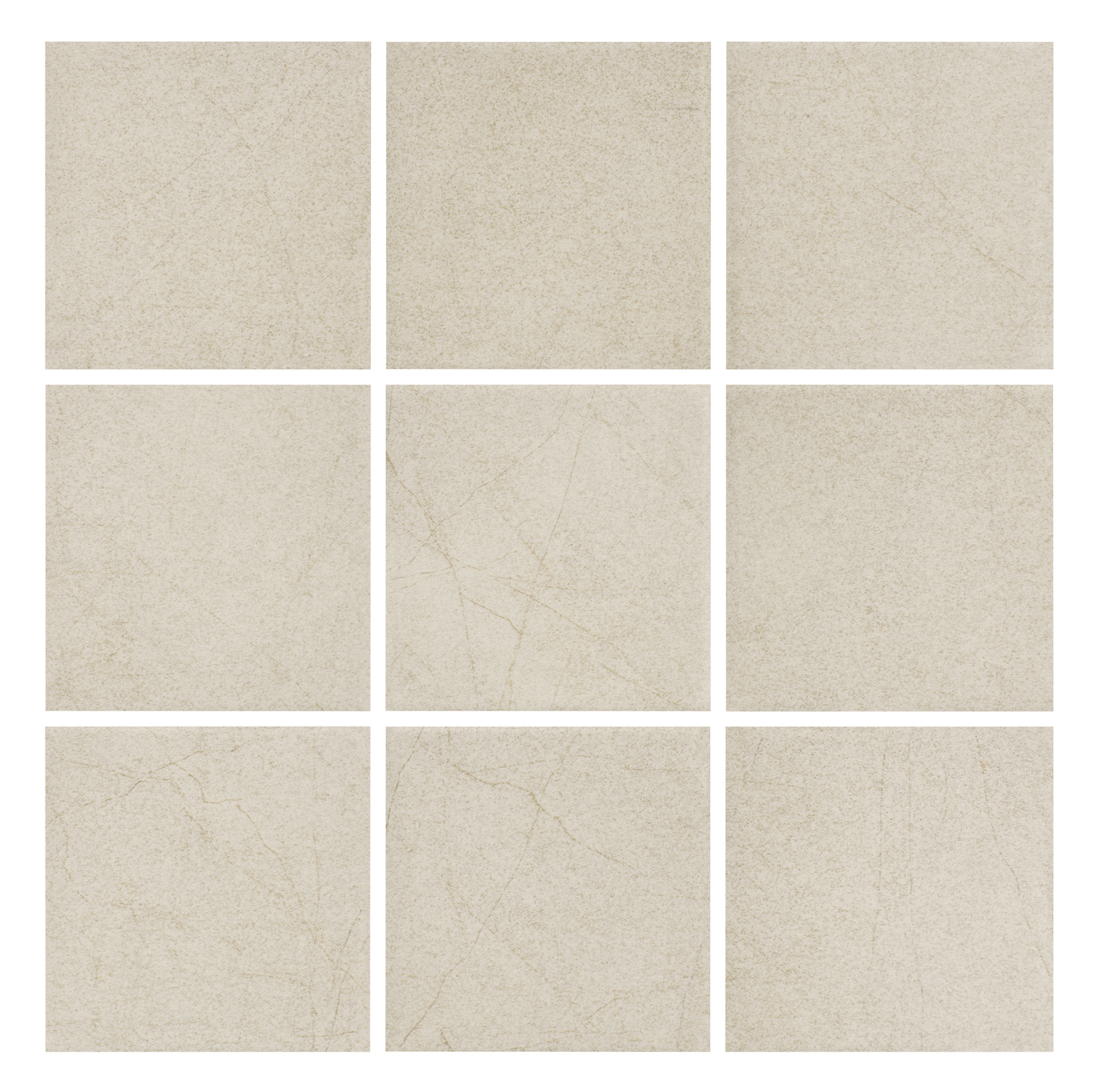 Lattialaatta Cello Magma 10x10 Sand R10B 1m²