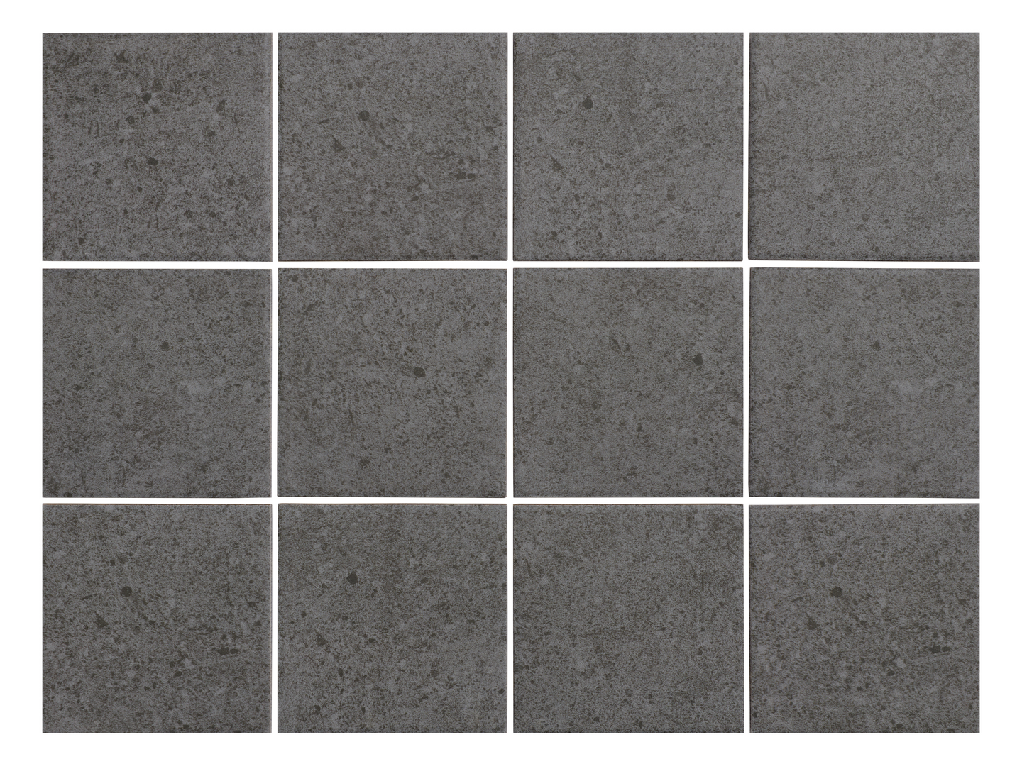 Lattialaatta Cello Uma 9,7x9,7 antrasiitti R10B PK 1,44m²