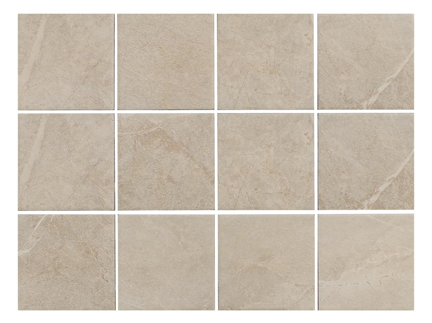 Lattialaatta Cello Veinstone 10x10 hiekka PK R10B 1,44m²