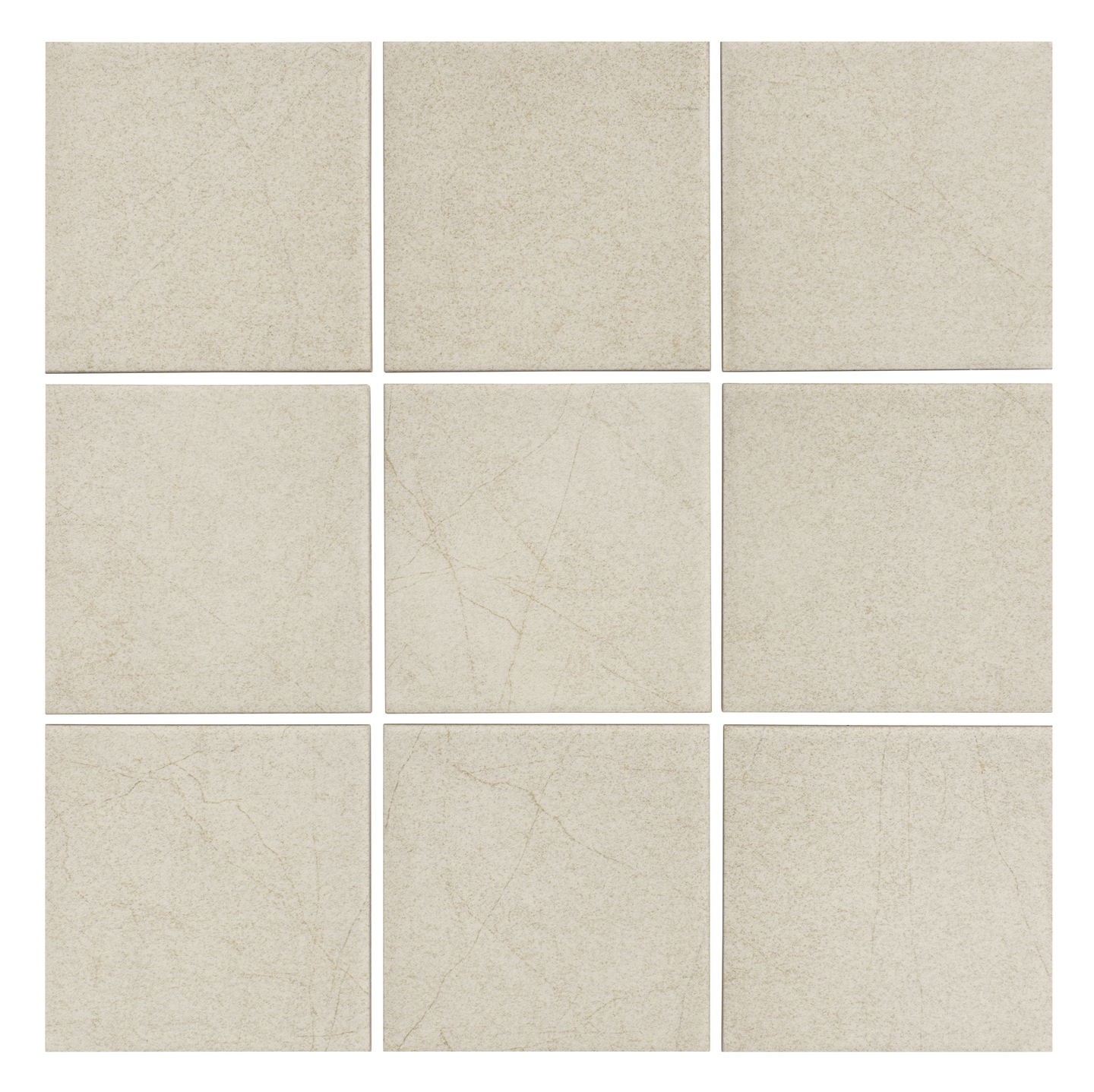 Lattialaatta Cello Magma 10x10 Sand R10B 1m²