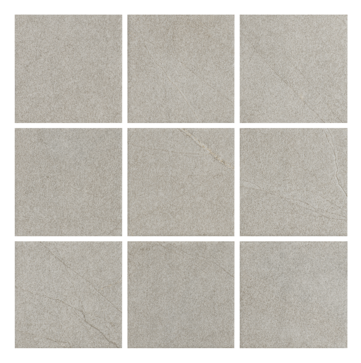 Lattialaatta Cello Magma 10x10 Light Grey R10B 1m²
