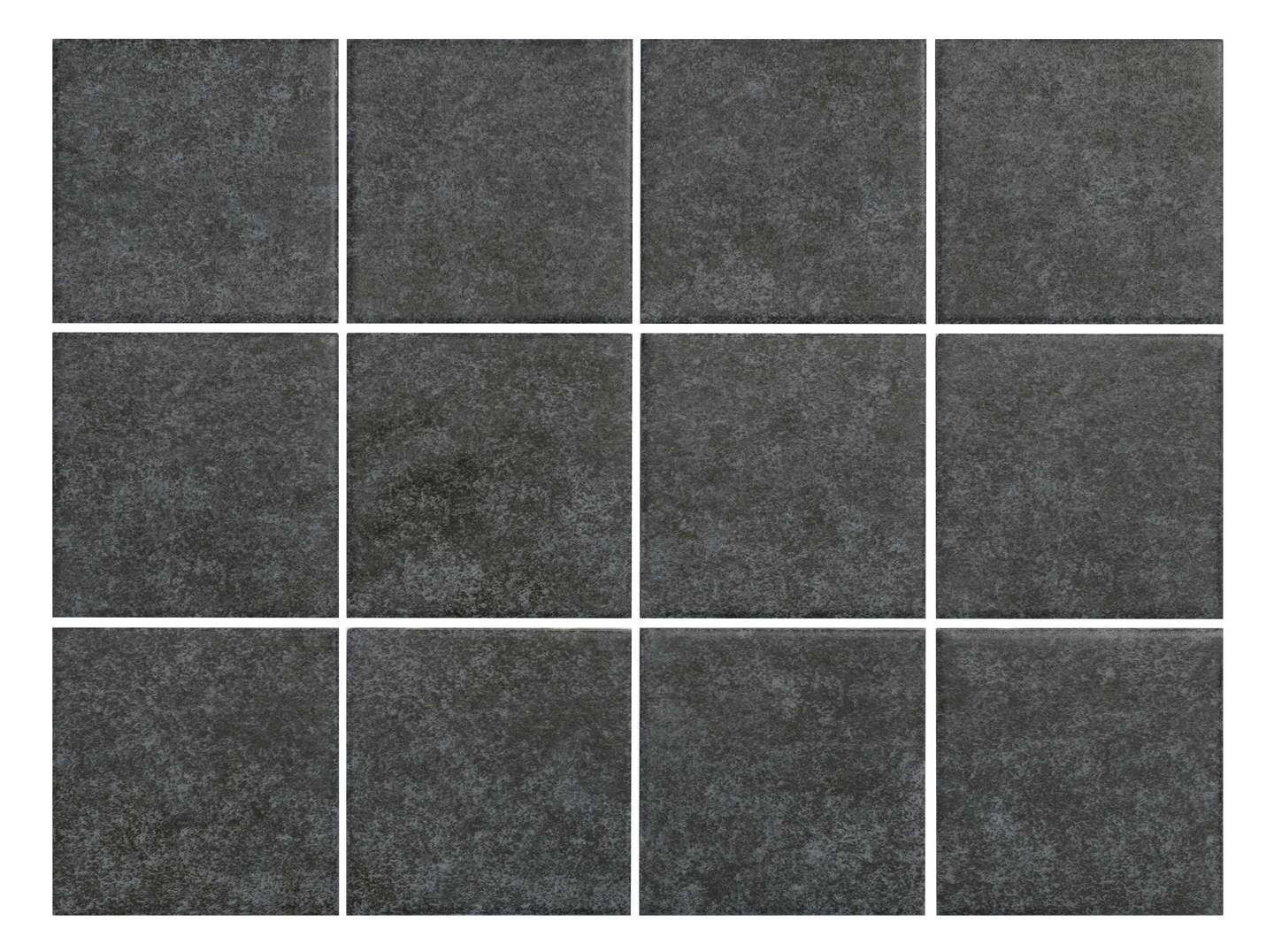 Lattialaatta Cello Reflex 9,7x9,7 antrasiitti R10B 1,44m²