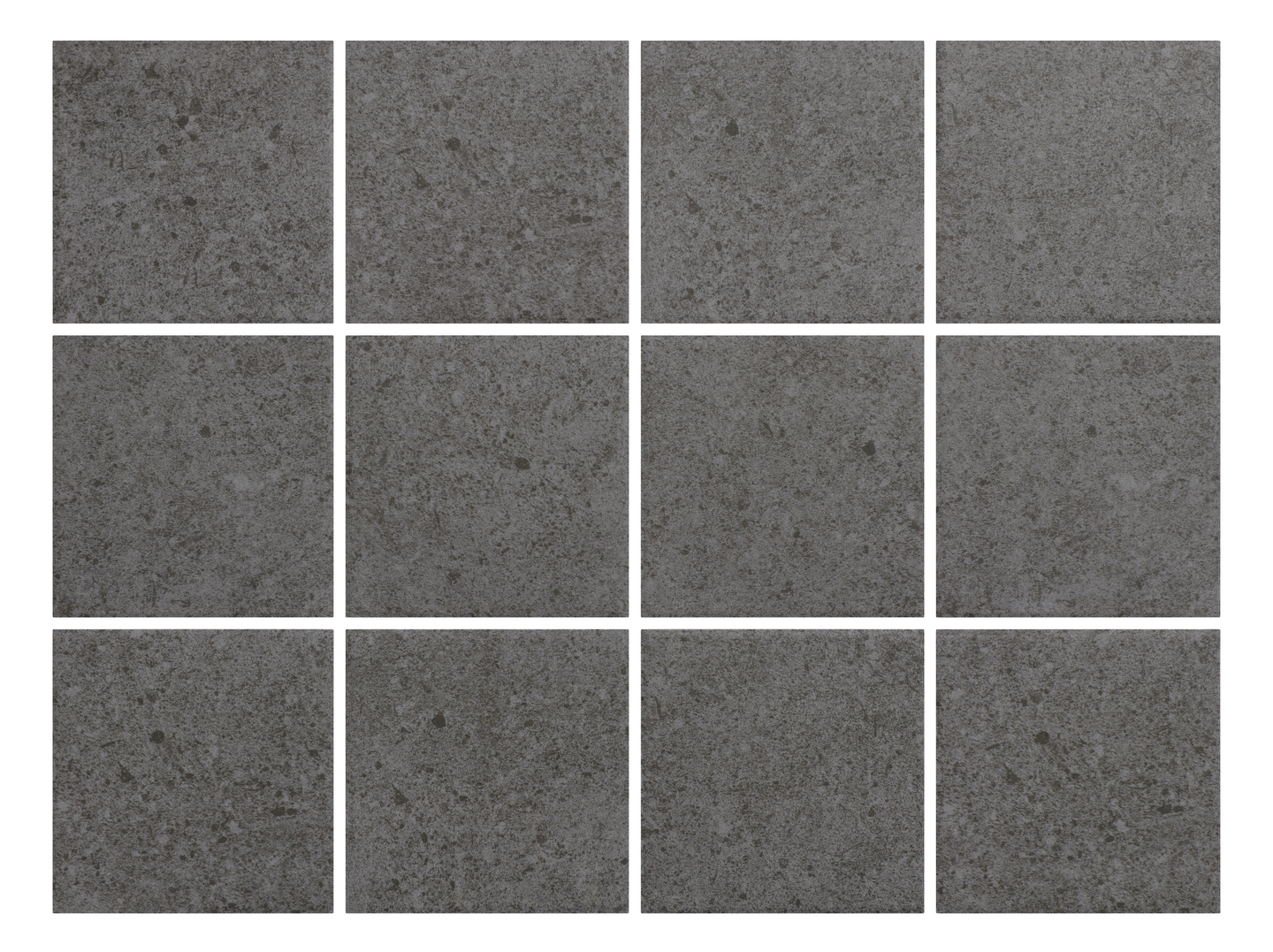 Lattialaatta Cello Uma 9,7x9,7 antrasiitti R10B PK 1,44m²