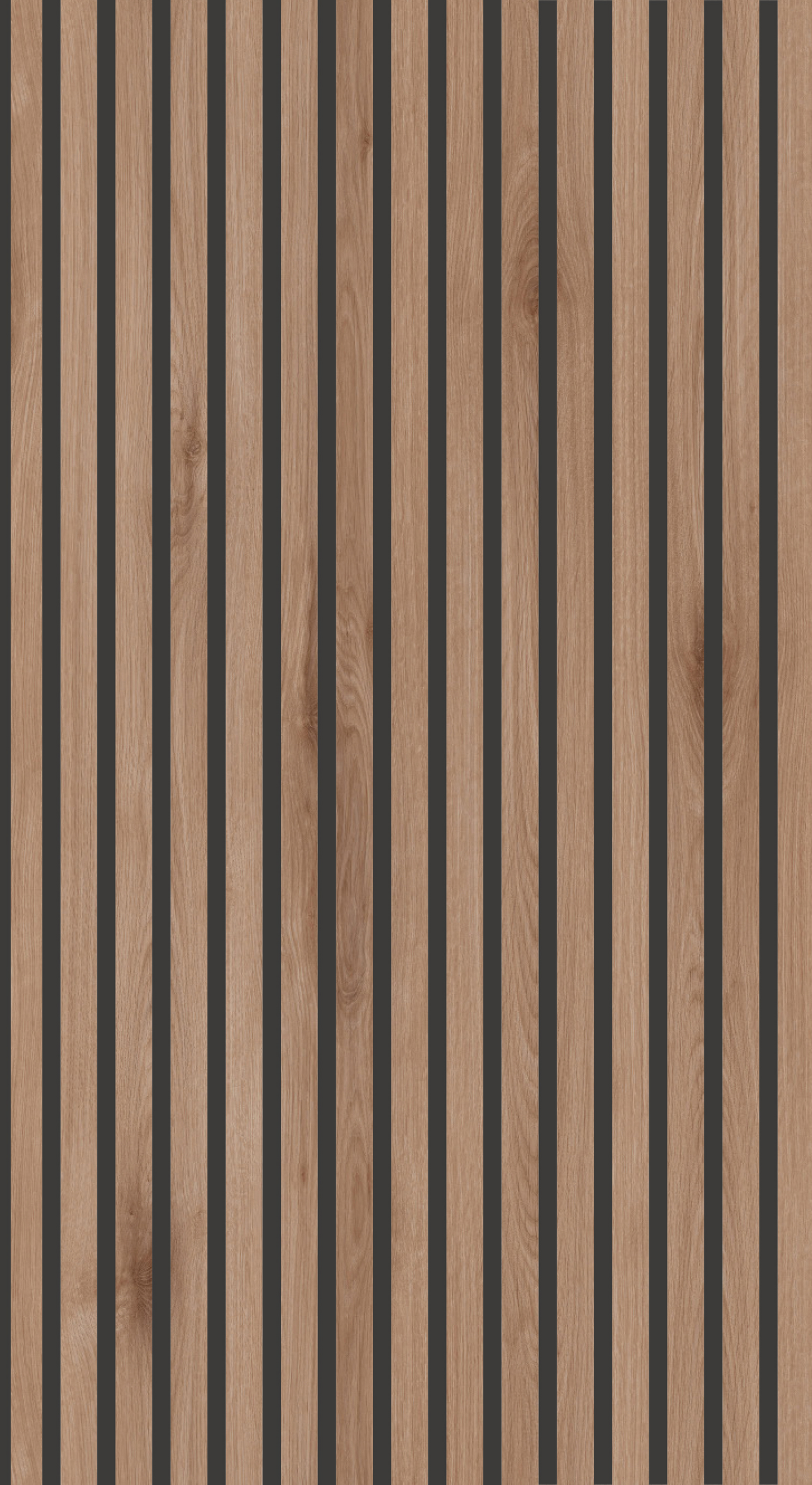 Akustiikkarimapaneeli 17x600x2600mm tumma tammi