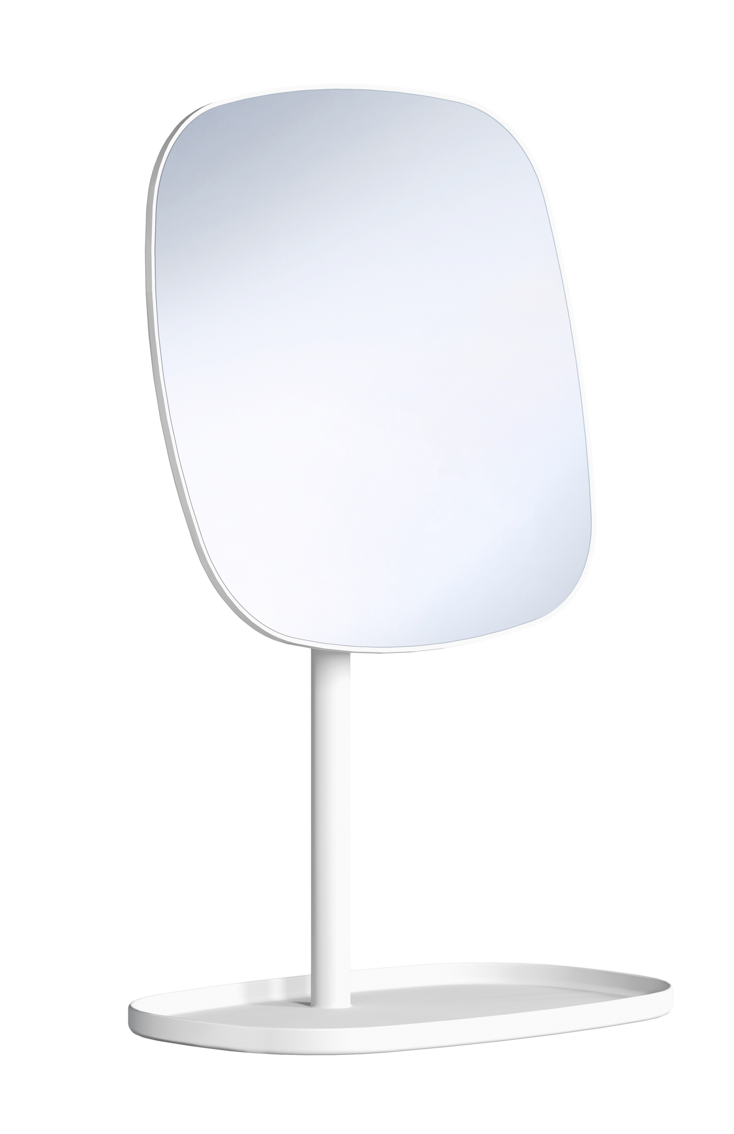 Meikkipeili säilytystasolla Beslagsboden BX576 valkoinen  X7