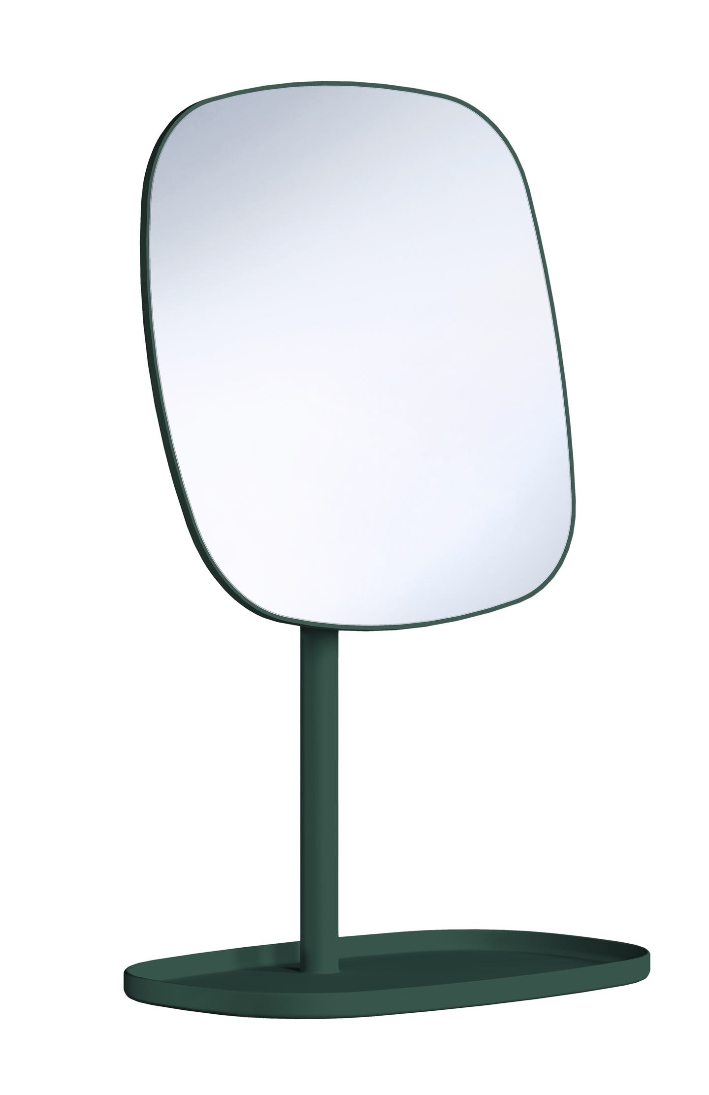 Meikkipeili säilytystasolla Beslagsboden BG576 tummanvihreä X7