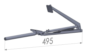 Automaattinen kattoluukun avaaja Ventomax lasikasvihuoneisiin