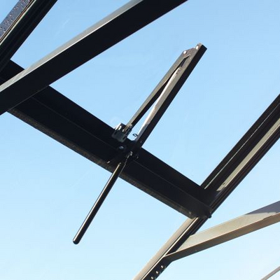 Automaattinen kattoluukun avaaja Ventomax lasikasvihuoneisiin