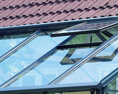 Kasvihuone Juliana Premium 10,9 antrasitharmaa alumiinirunko karkaistu lasi