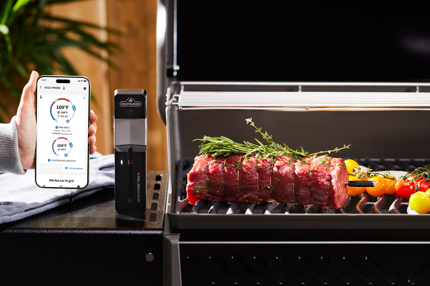 Langaton paistomittari Napoleon Accu-Probe Pro X