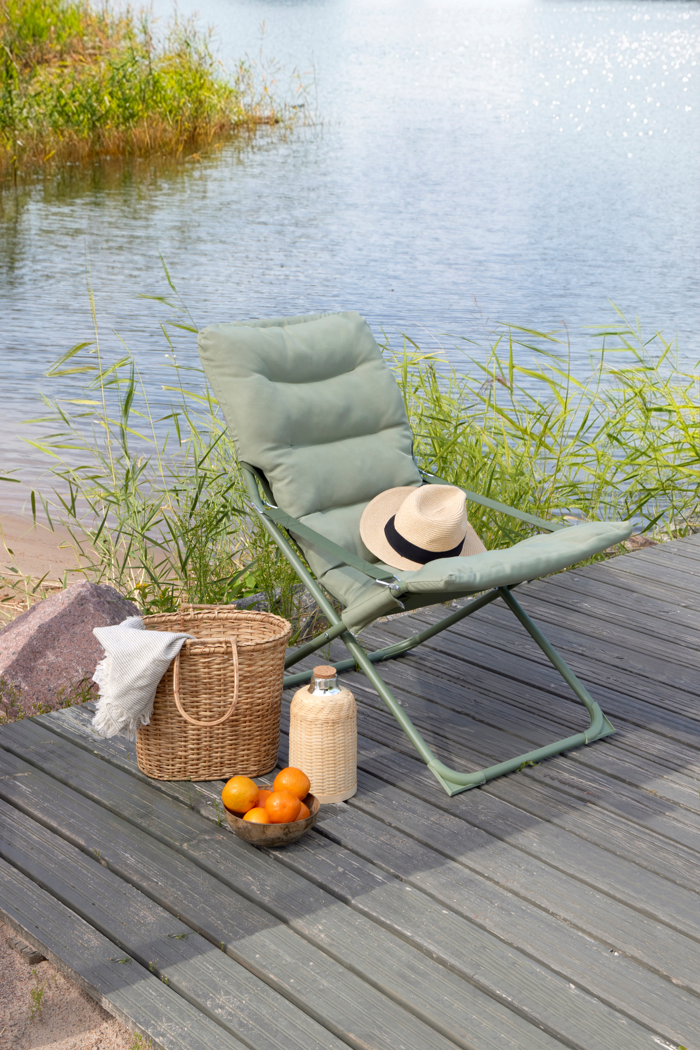 VIKSTOL CELLO RIVA GRÖN