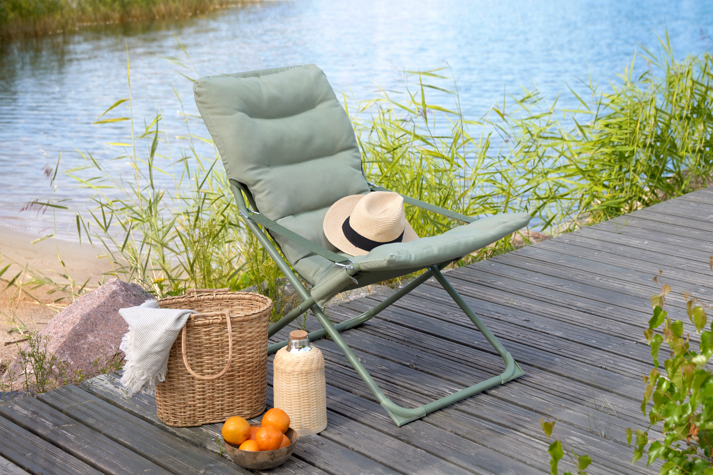 VIKSTOL CELLO RIVA GRÖN