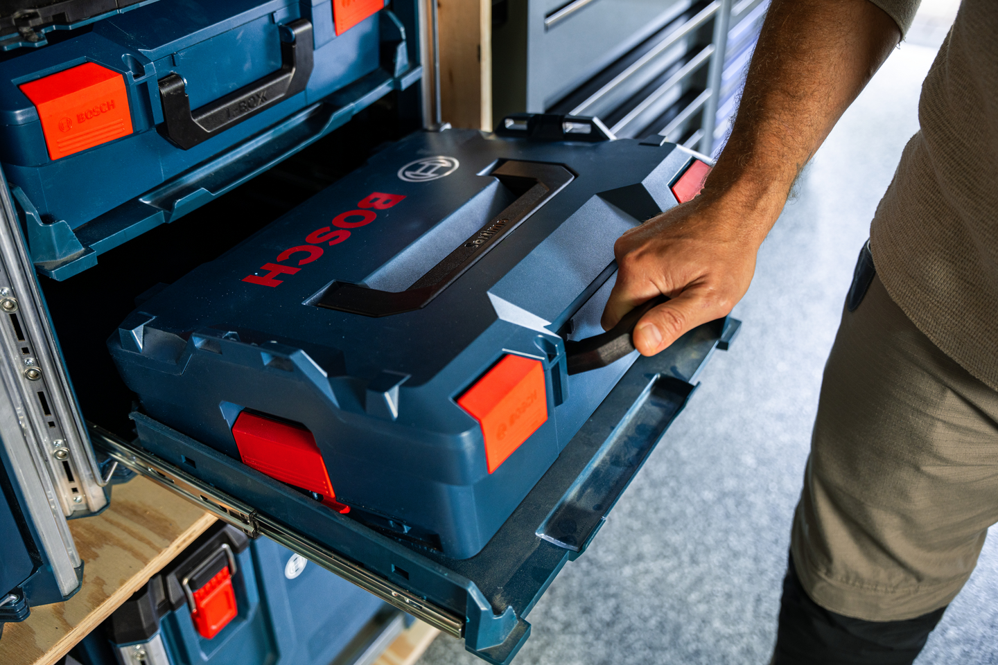 Laatikko Bosch 3-osainen L-Boxx Contractor