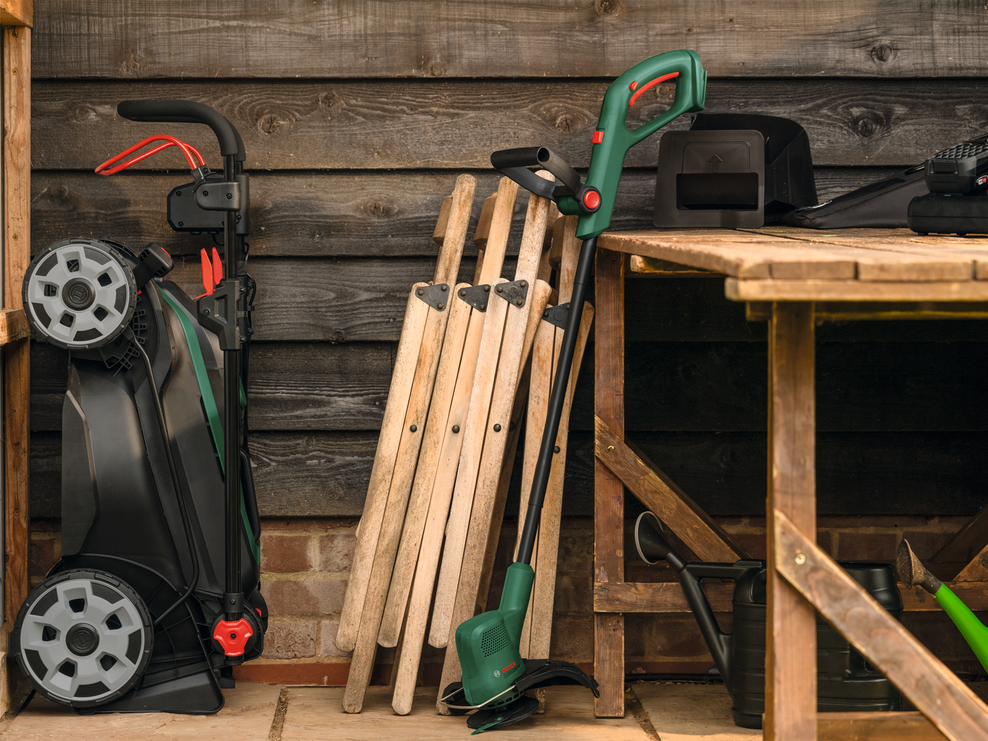 Akkuruohonleikkuri Bosch Rotak 18V2-43 2x4Ah