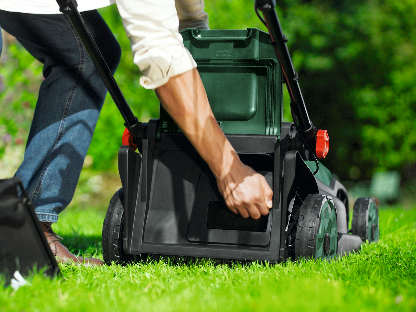 Akkuruohonleikkuri Bosch Rotak 18V2-38 1x4Ah