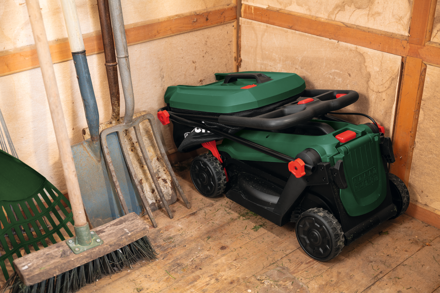 Akkuruohonleikkuri Bosch Rotak 18V-32 1x4Ah