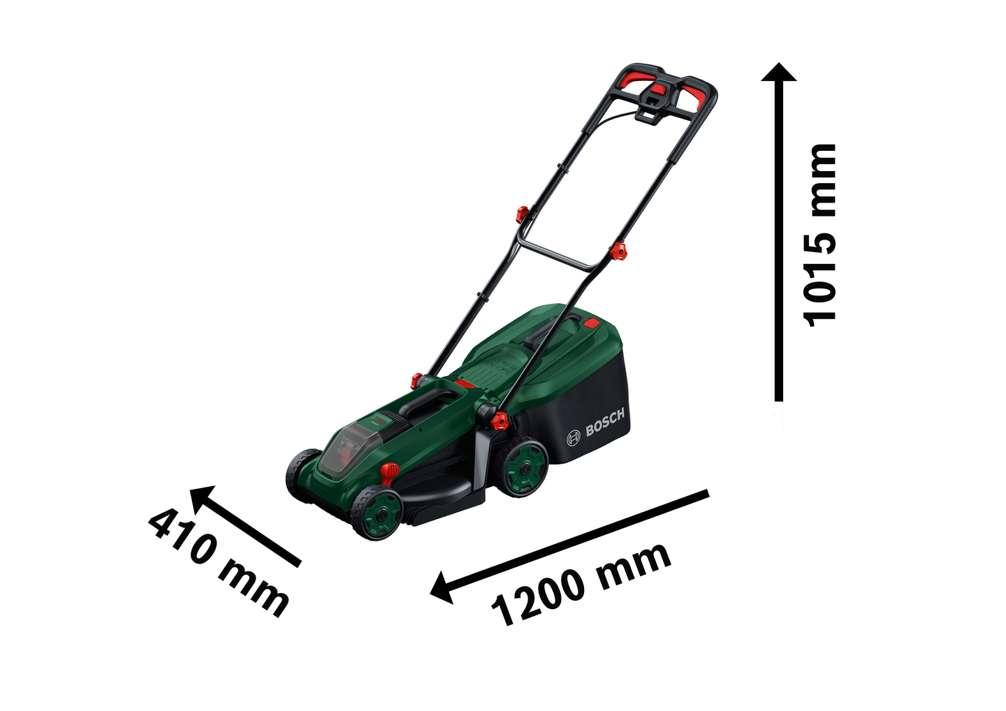 Akkuruohonleikkuri Bosch Rotak 18V-34 1x4Ah