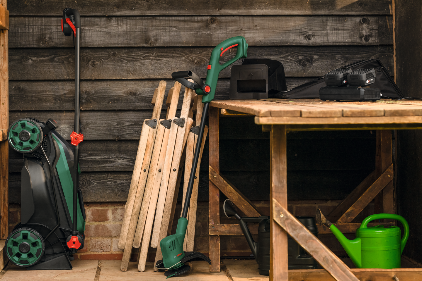 Akkuruohonleikkuri Bosch Rotak 18V2-38 1x4Ah