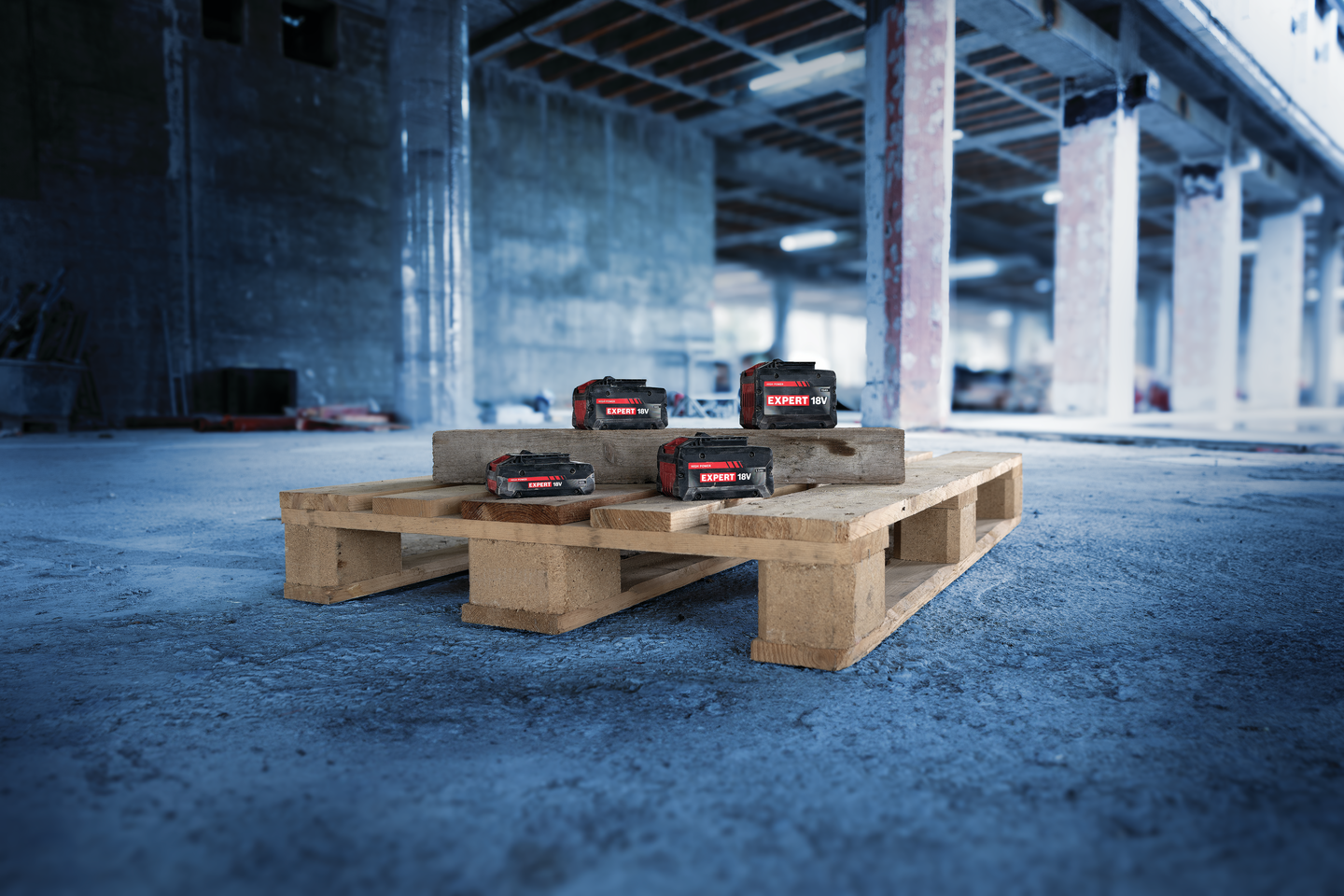 Akkupaketti Bosch EXPERT 4xEXBA18V-40 + 2xEXBA18V-80 L-Boxx