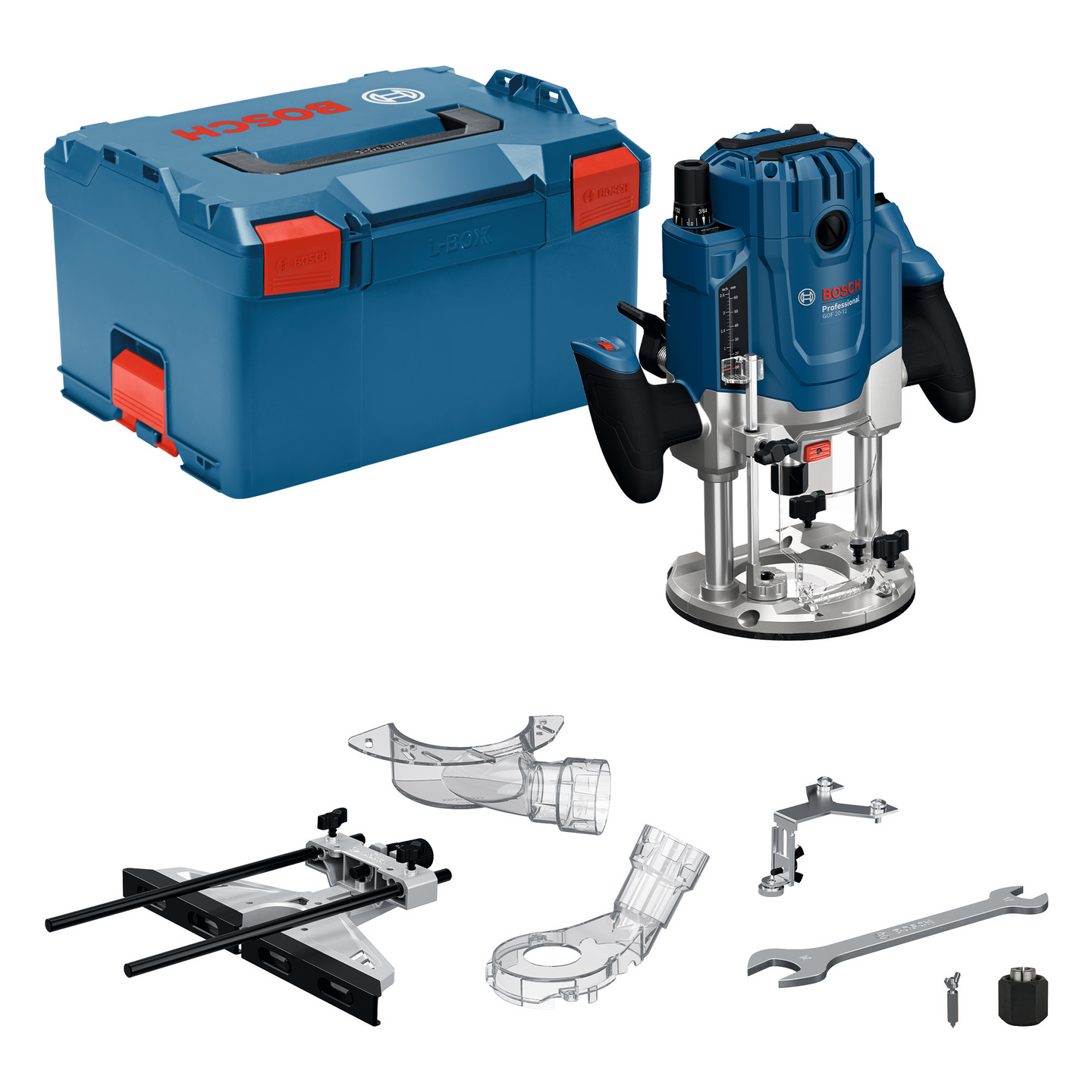 Yläjyrsin Bosch GOF20-12 L-Boxx