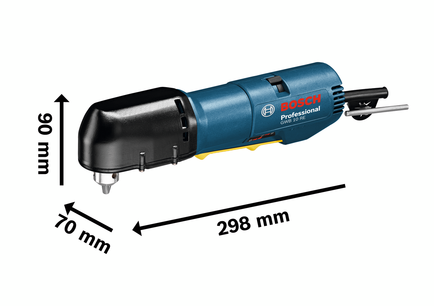 Kulmaporakone Bosch GWB 10 RE