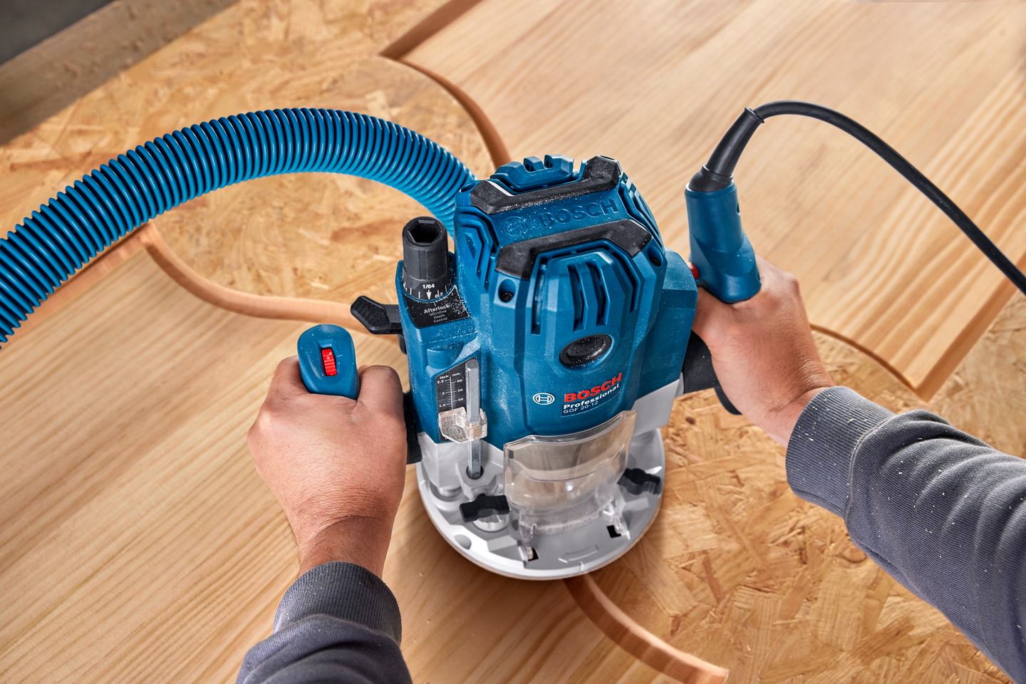 Yläjyrsin Bosch GOF20-12 L-Boxx