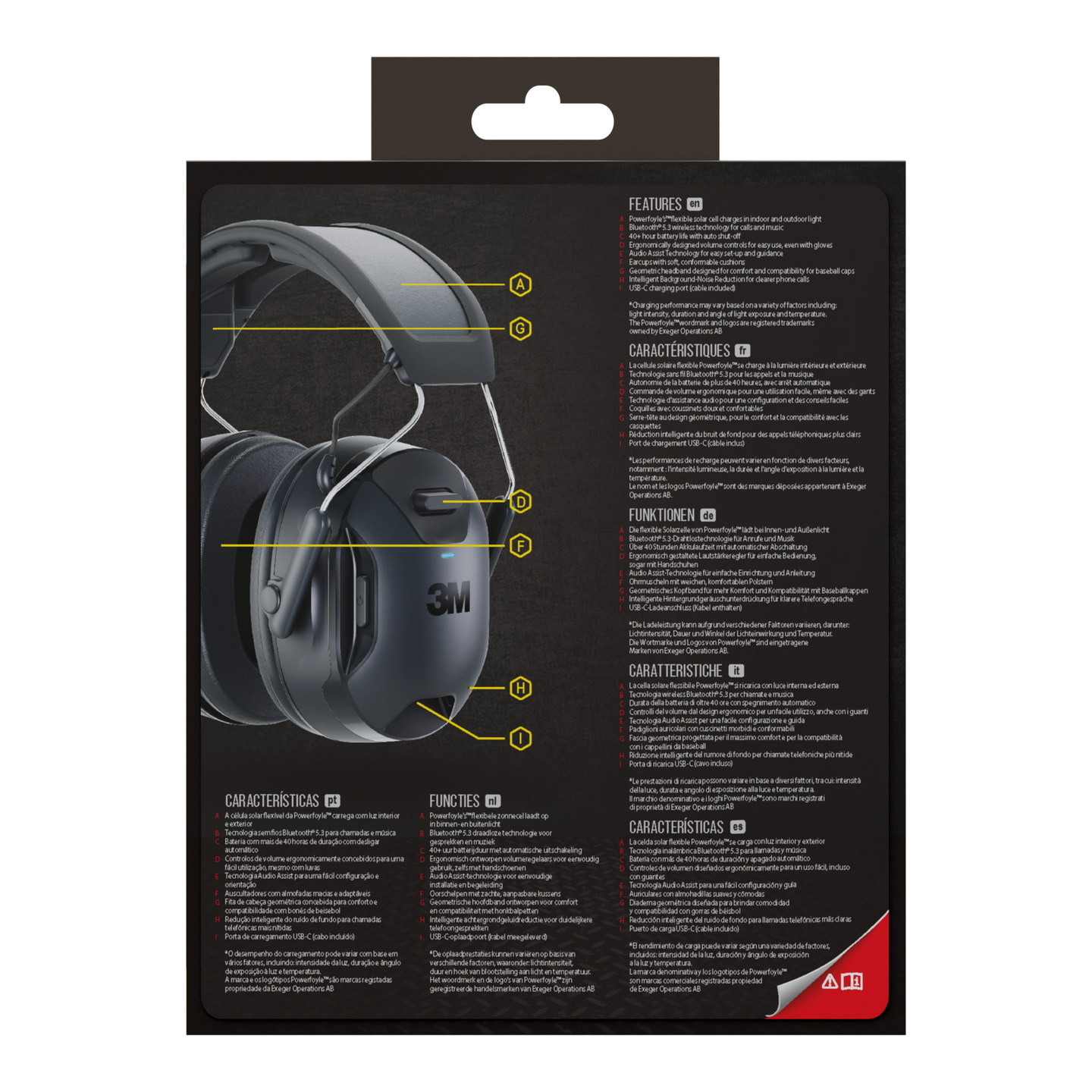 HÖRSELKÅPA 3M WORKTUNES CONNECT BLUETOOTH