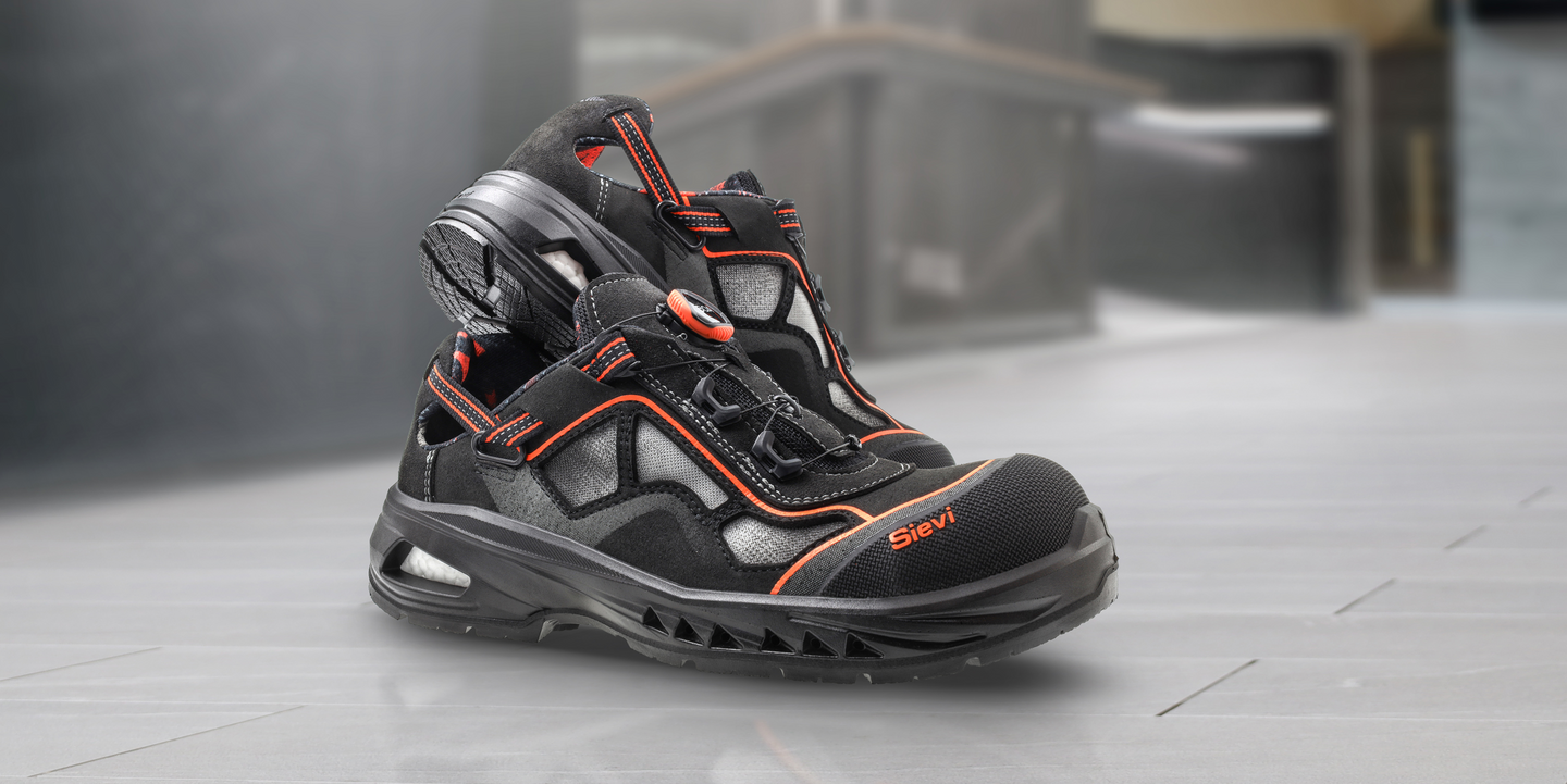 Turvakengät Sievi AirGo 4 Roller S1P musta