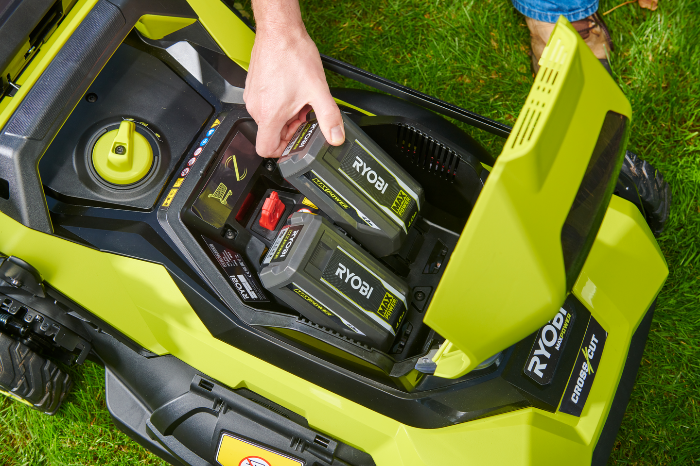 Ruohonleikkuri Ryobi RY36LMXSP53B-160 36V Max Power 1x6,0Ah