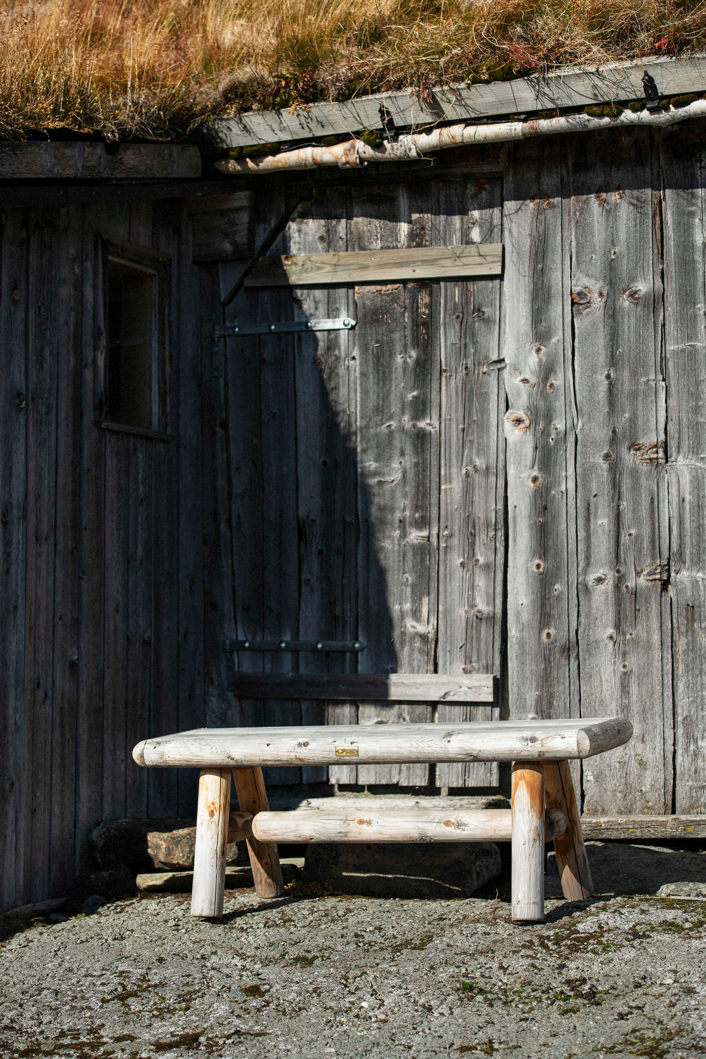 Ulkopenkki Espegard Log 120cm setripuu LV