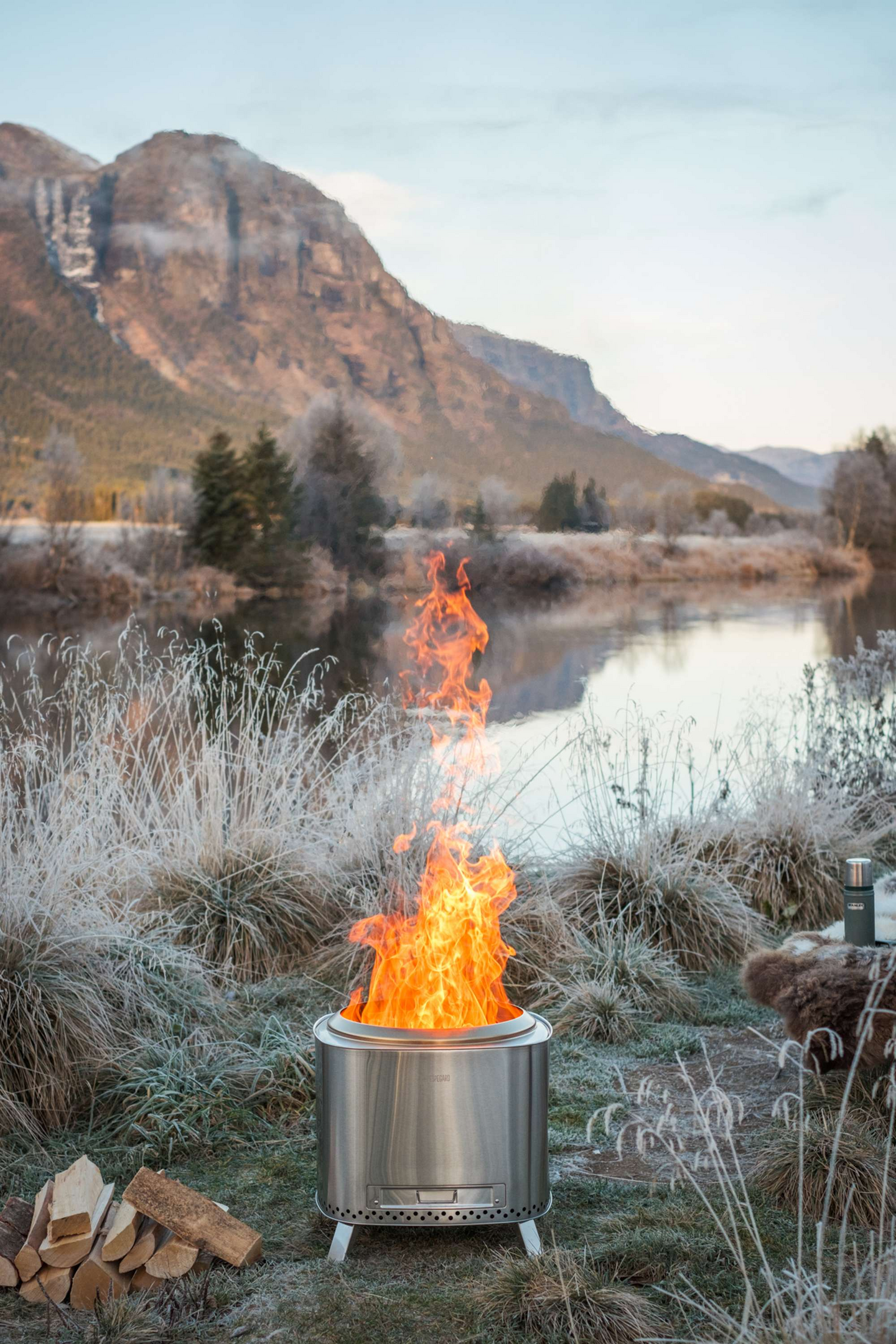 Ulkotulisija Espegard  Brasa 50cm rst, puhtaasti palava